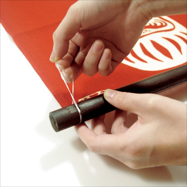 タペストリー棒 小 手拭い 風呂敷 木製 日本製-商品画像