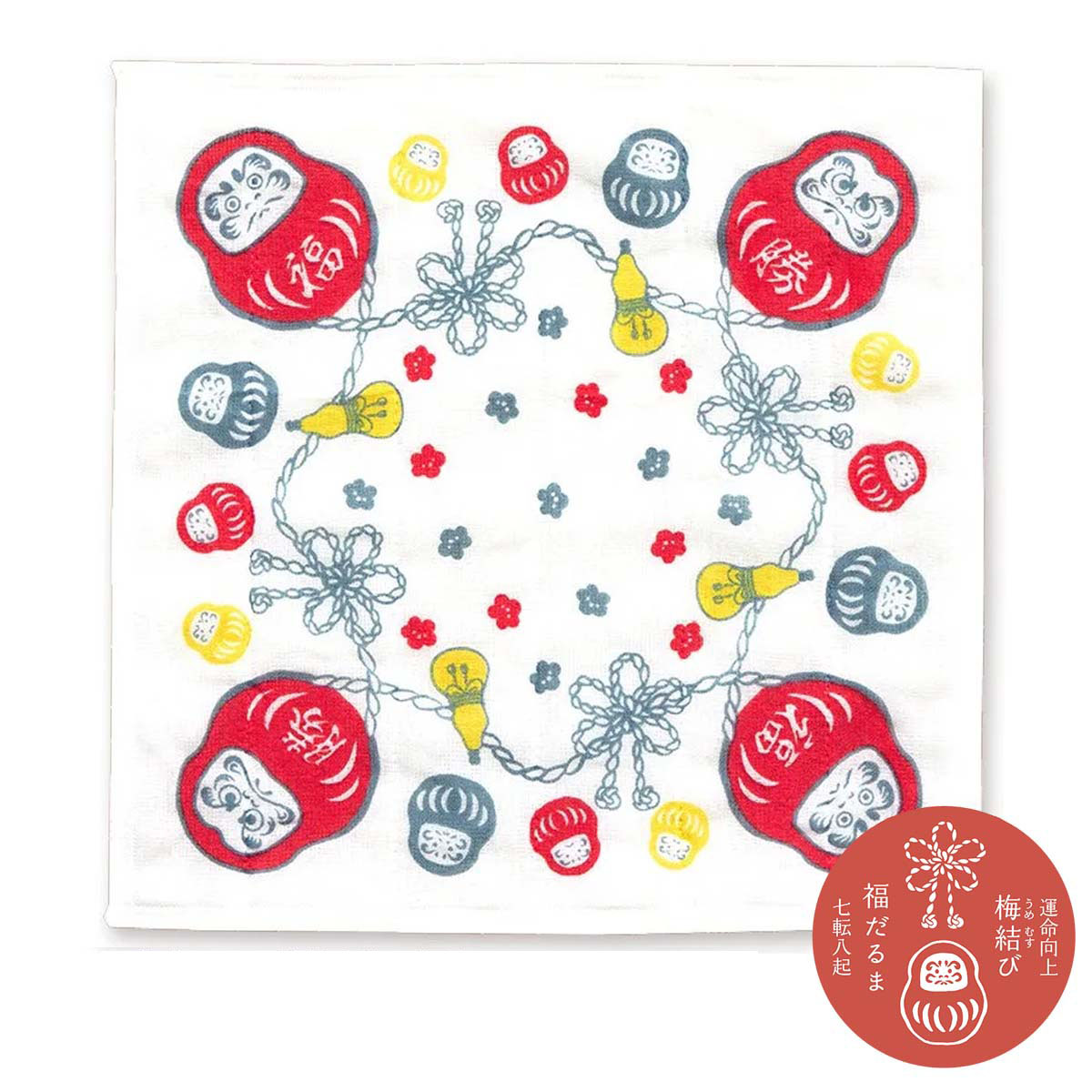 【かやふきん】結びかや生地ふきん -商品画像