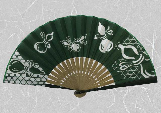 紳士布扇子 手拭プリント 瓢箪 扇子箱付｜【公式】模造刀・居合刀の