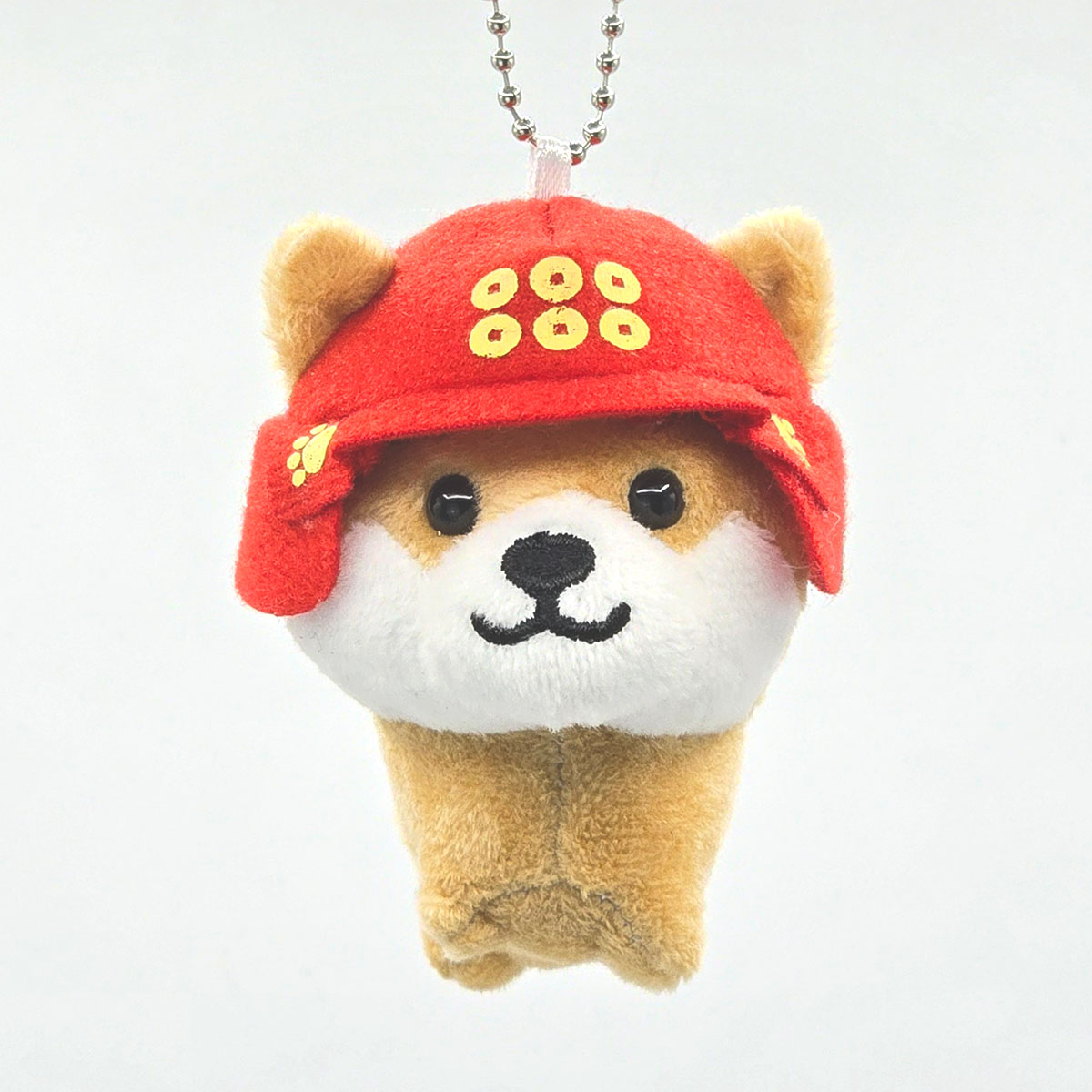旅するマメしば 真田幸村 ぬいぐるみボールチェーンキーホルダー-商品画像