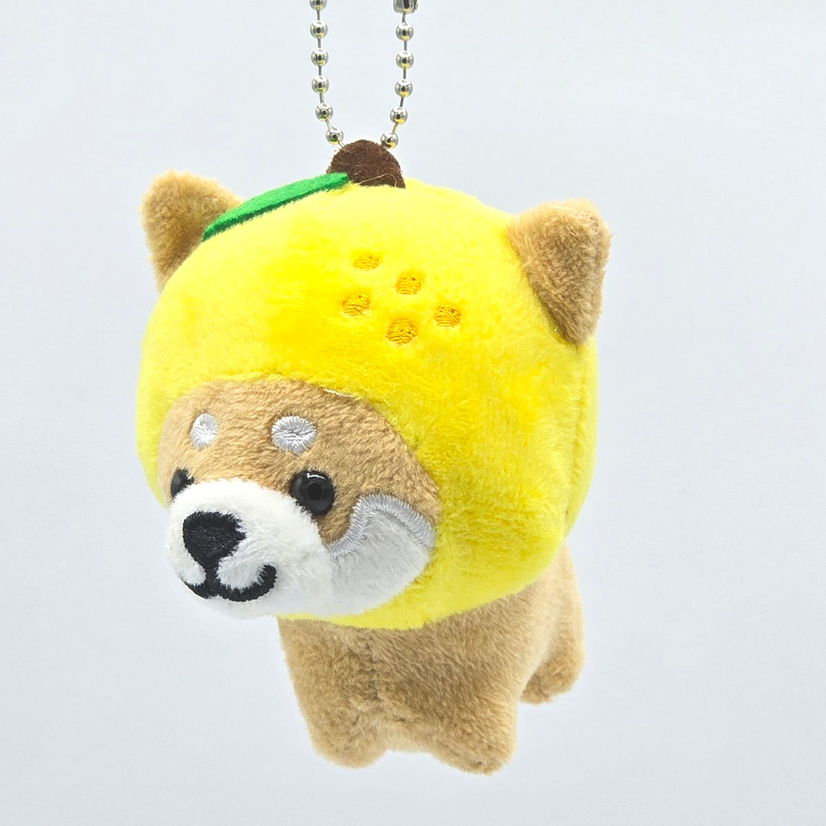 旅するマメしば 山口 なつみかん ぬいぐるみボールチェーンキーホルダー-商品画像