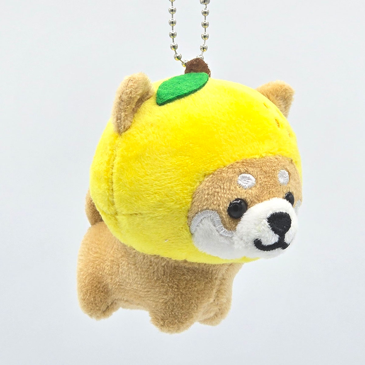 旅するマメしば 山口 なつみかん ぬいぐるみボールチェーンキーホルダー-商品画像