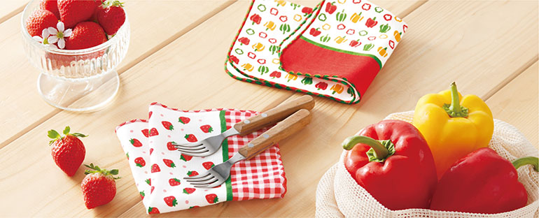 ミヤコレ 町娘のハンカチーフ ストロベリー MARCHE市場篇-商品画像