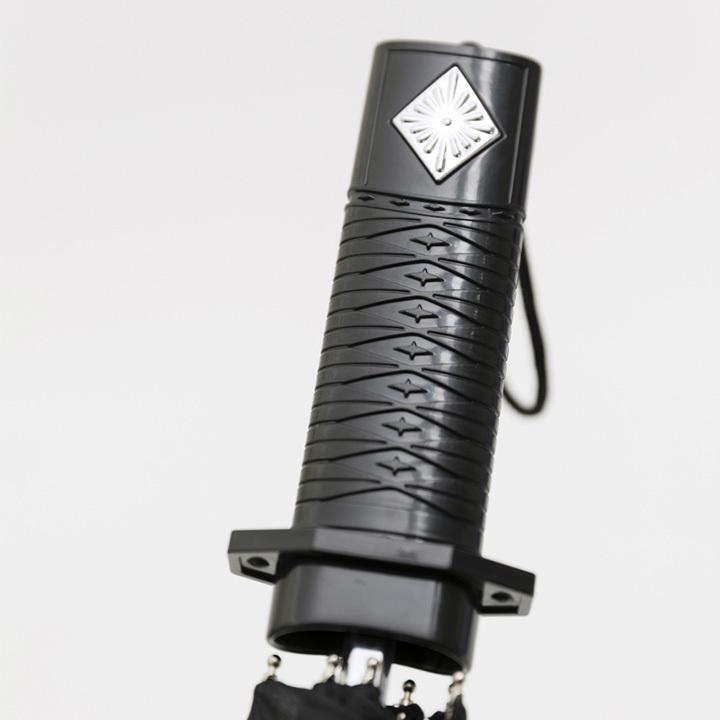 刀クレスト折り畳み傘 55cm 傘袋付き-商品画像
