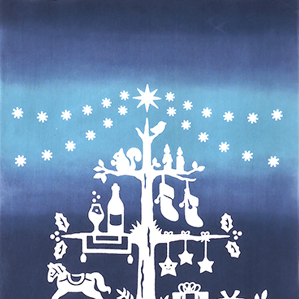 注染手ぬぐい クリスマスHoly nightホーリーナイト 日本製-商品画像