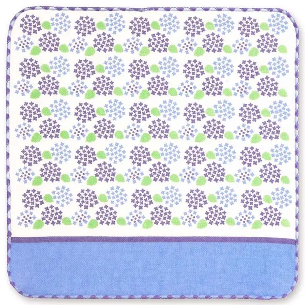 【ハンカチ】町娘のハンカチーフ あじさい  FLORISTE 花屋篇  02857-商品画像