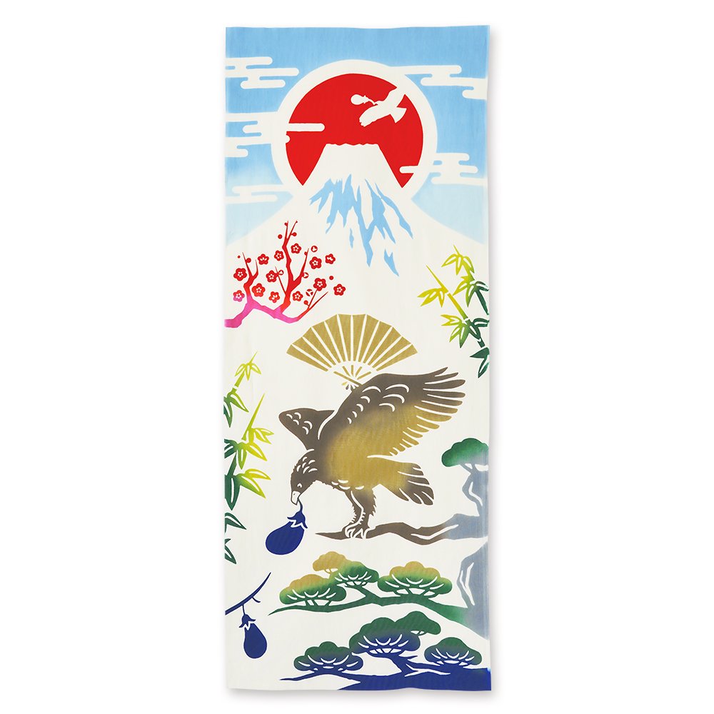 注染手ぬぐい お正月初夢 日本製｜【公式】模造刀・居合刀の専門店「忍屋」