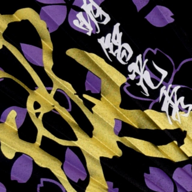 シルク扇子 明智光秀-商品画像