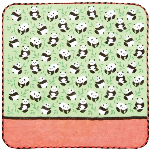 ミヤコレ 町娘のハンカチーフ パンダ HOLIDAY動物園篇-商品画像