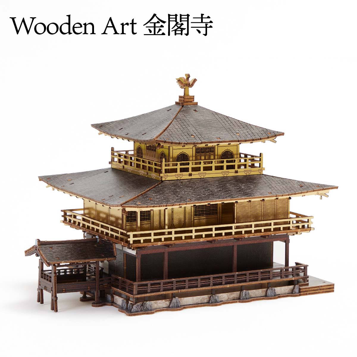 Wooden Art kigumi 金閣寺 カラーVer.-商品画像