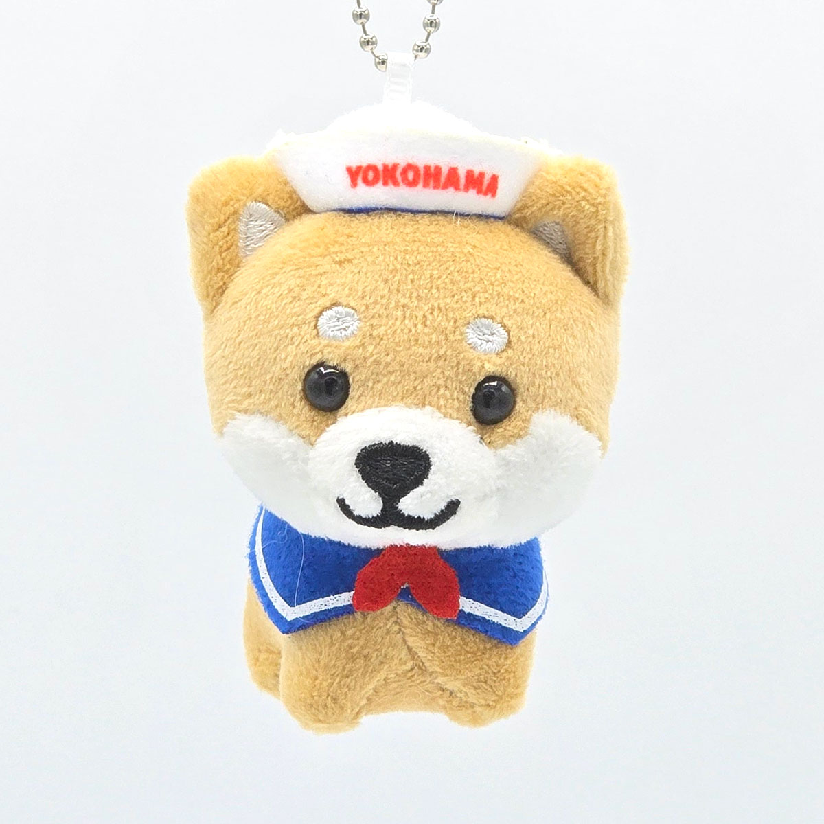 旅するマメしば 横浜 セーラー ぬいぐるみボールチェーンキーホルダー