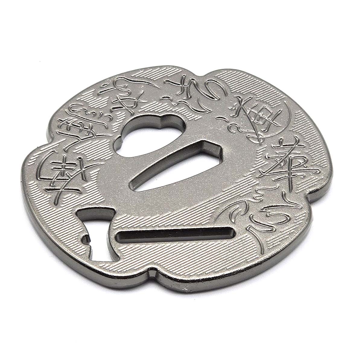 鍔 斧題目ノ図鍔 黒田官兵衛-商品画像