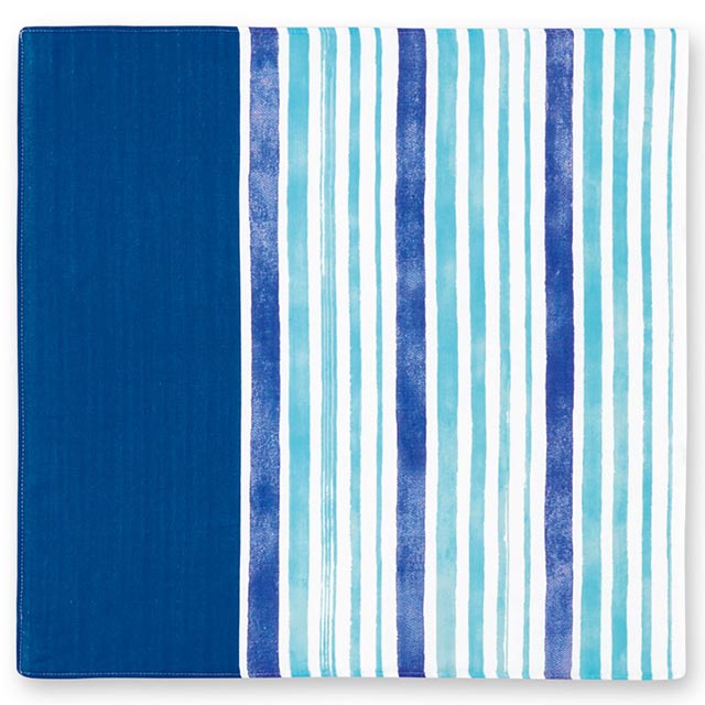 ハンカチ和ざらしハンカチーフ 時季 toki 初夏の滝 日本製 綿100%-商品画像