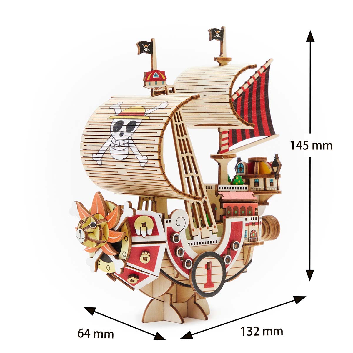 ワンピース　サウザンド•サニー号　組み立て Wooden Art kigumi ワンピース サウザンド サニー号｜【公式