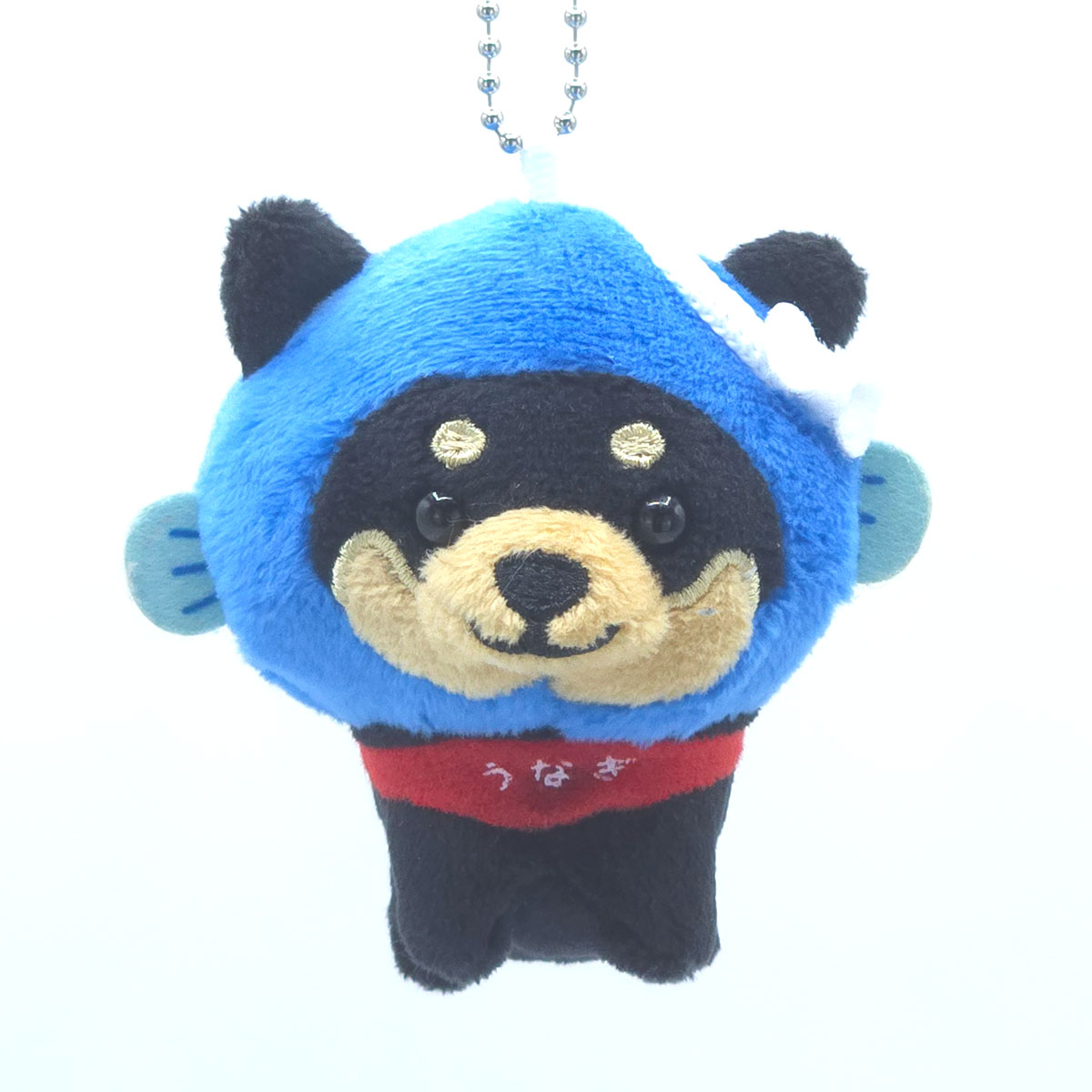 旅するマメしば 千葉うなぎ ぬいぐるみボールチェーンキーホルダー-商品画像