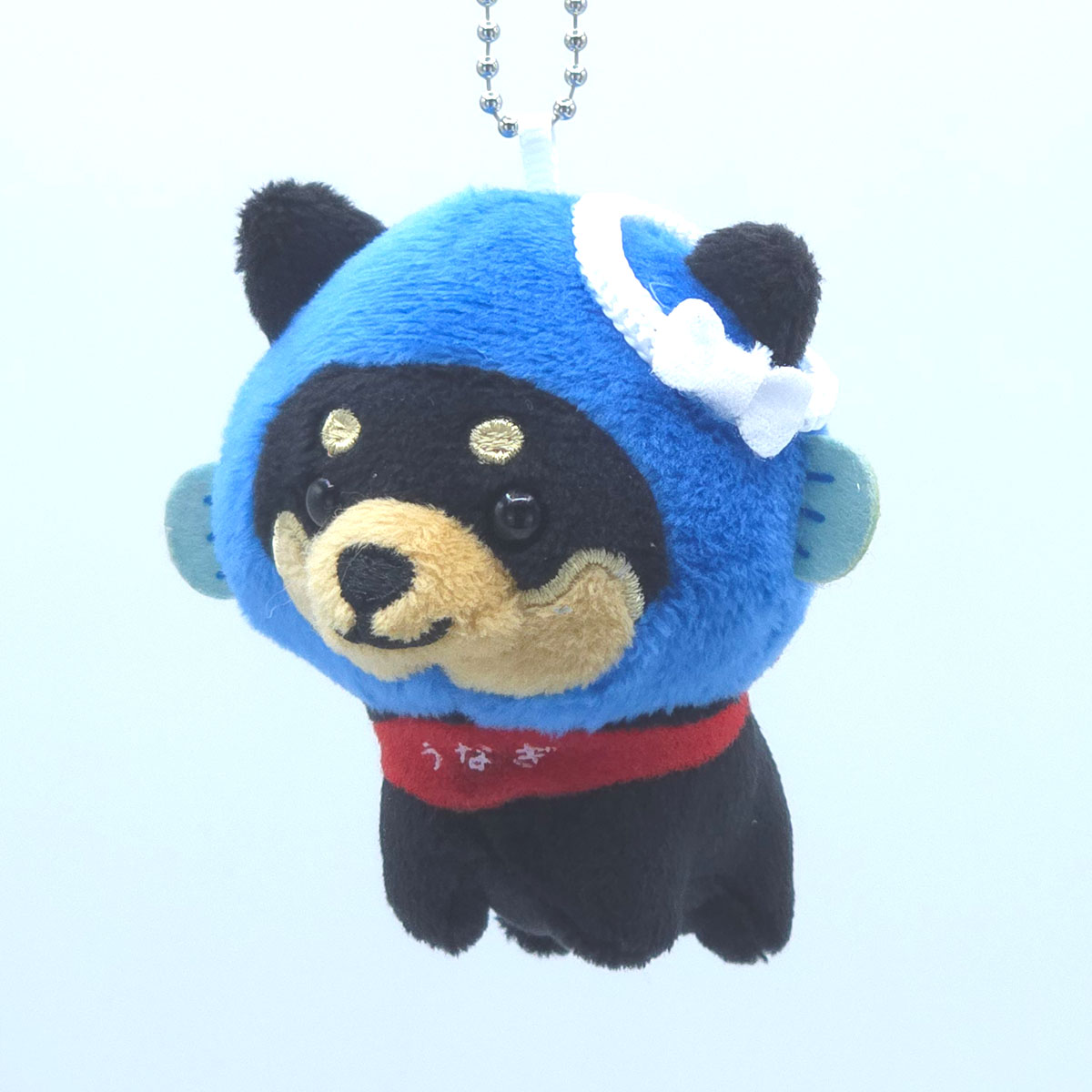 旅するマメしば 千葉うなぎ ぬいぐるみボールチェーンキーホルダー-商品画像