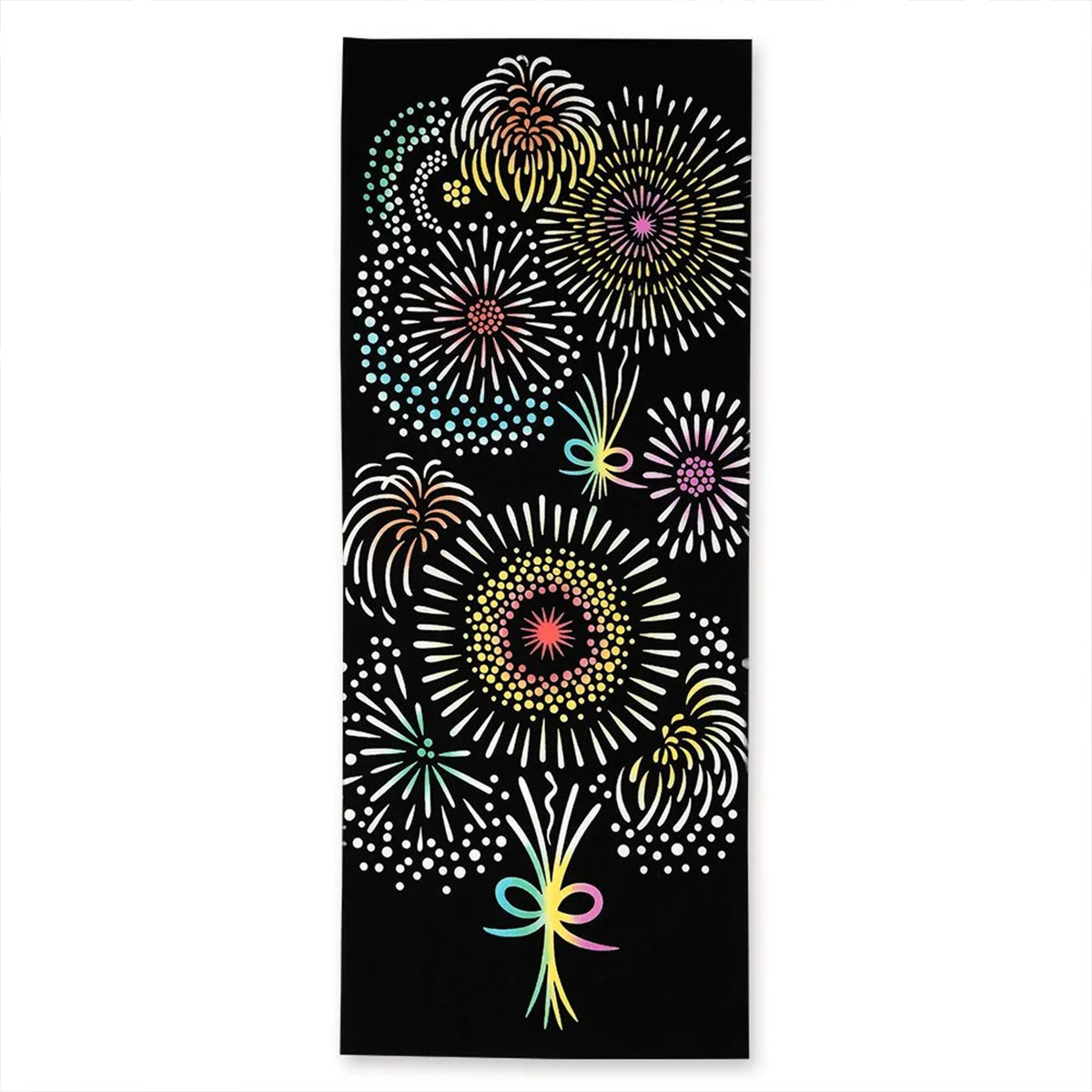 注染手ぬぐい 趣味道楽 夏  花束花火　日本製-商品画像