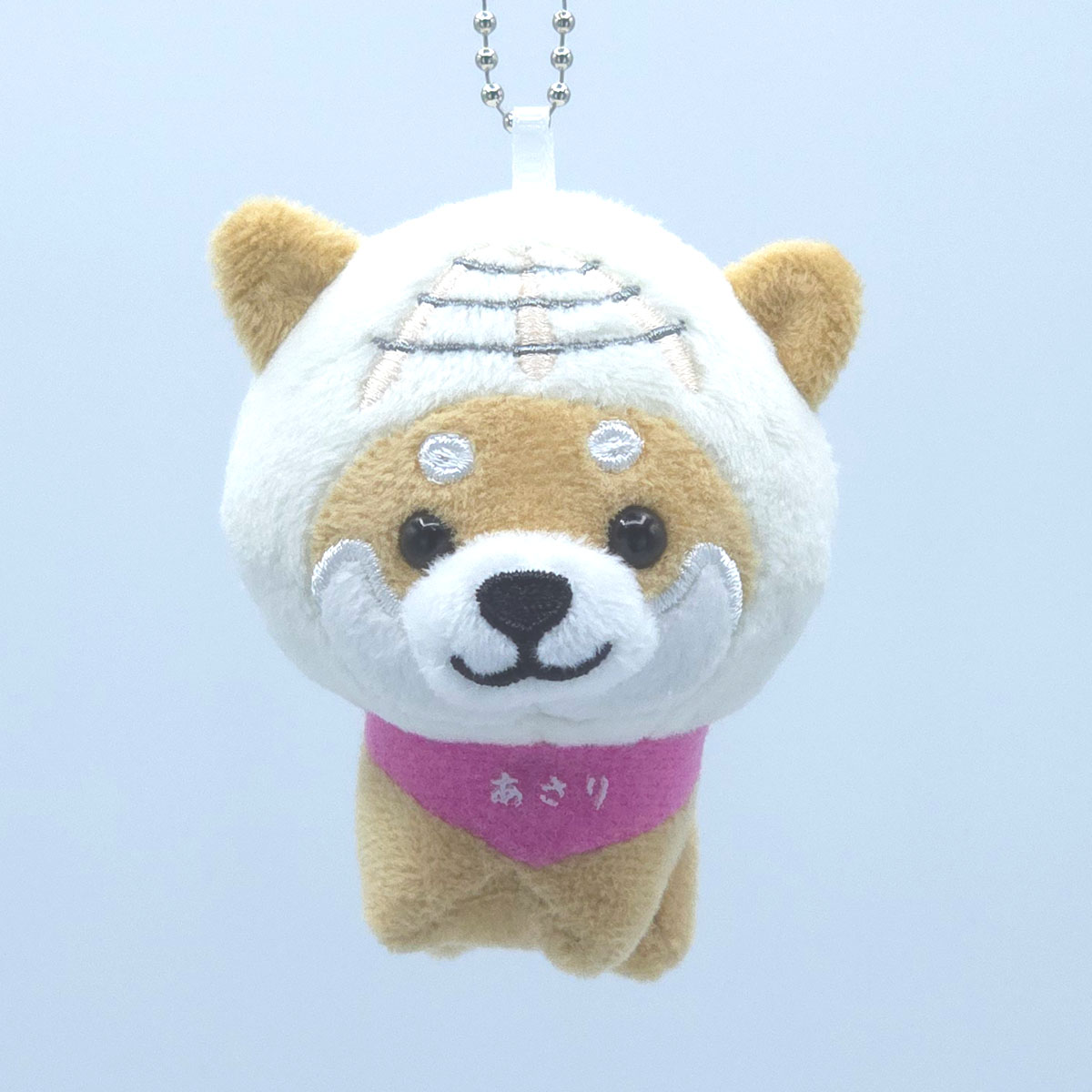 旅するマメしば あさり 千葉 ぬいぐるみボールチェーンキーホルダー-商品画像