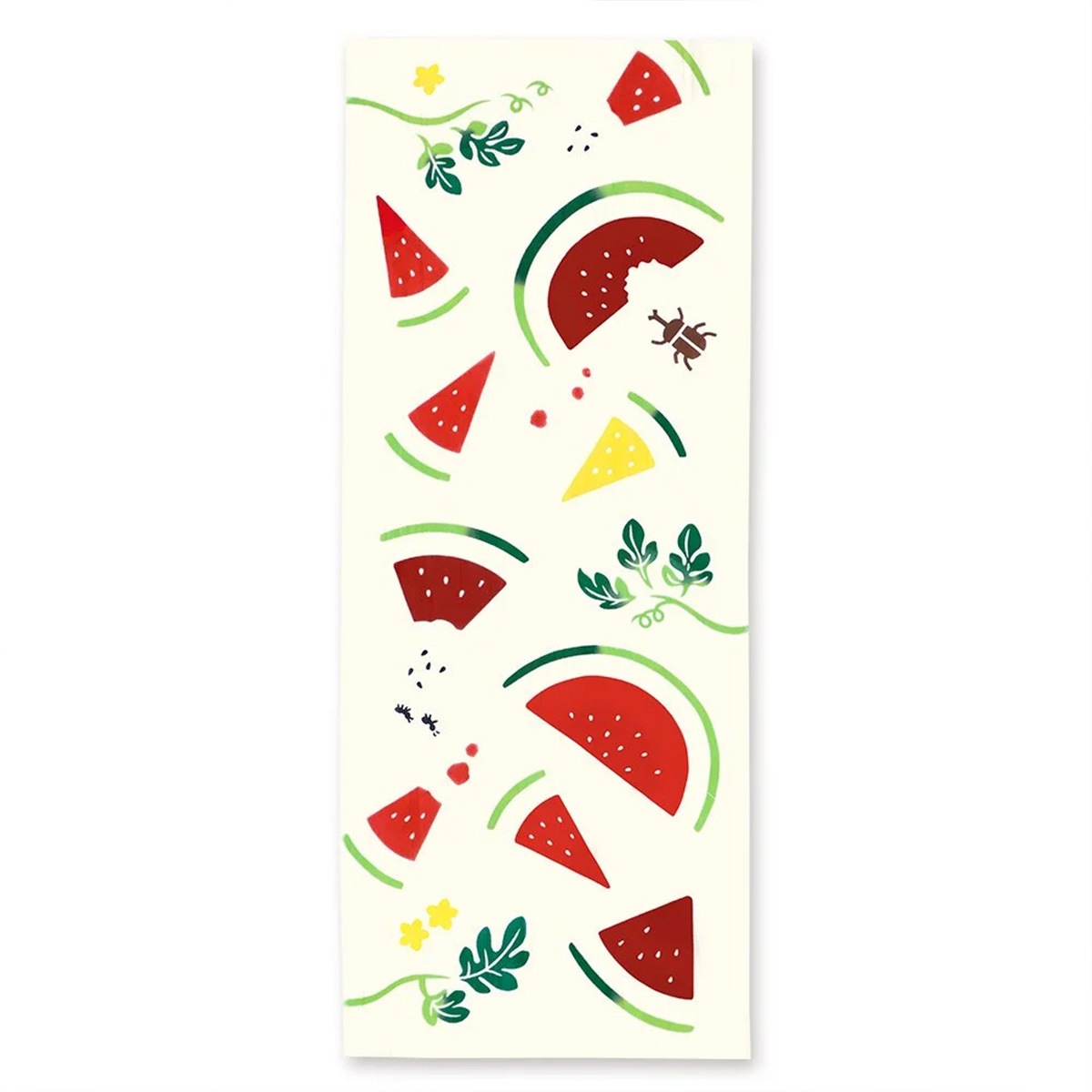 【注染手ぬぐい 夏の食べ物】 食べ頃スイカ kenema 日本製-商品画像