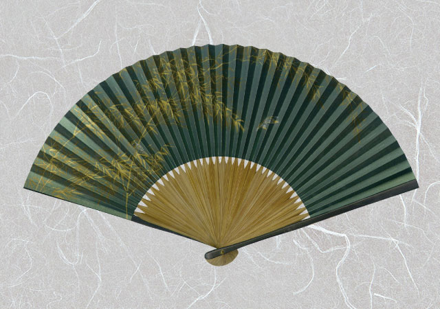 レビュー高評価商品 紳士紙扇子 笹型 雀 扇子箱付｜【公式】模造刀・居合刀の専門店 絵画