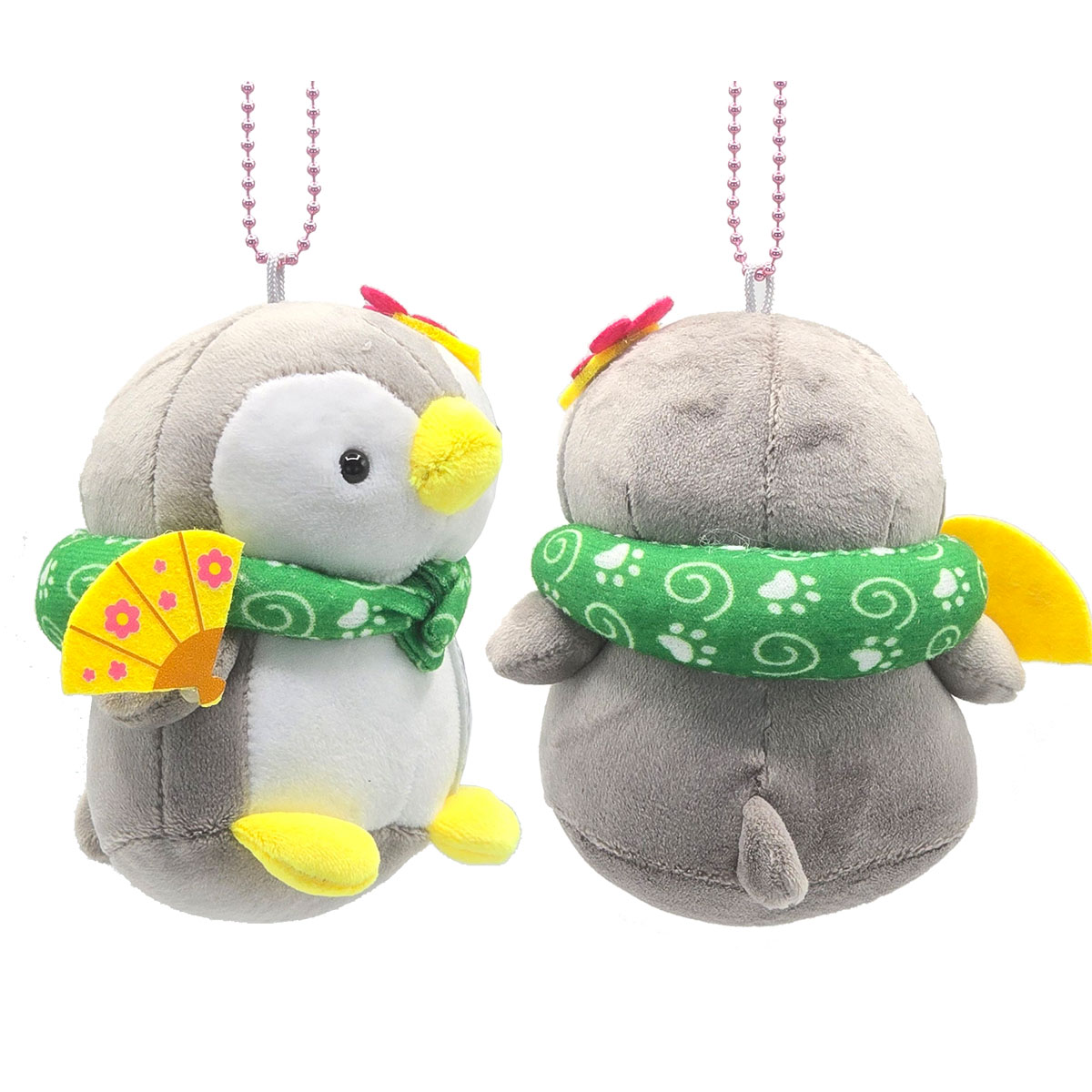 京都限定 フエ入りマスコット 旅シリーズ   旅カワウソ / 旅しばいぬ / 旅ペンギン / 旅みけねこ-商品画像