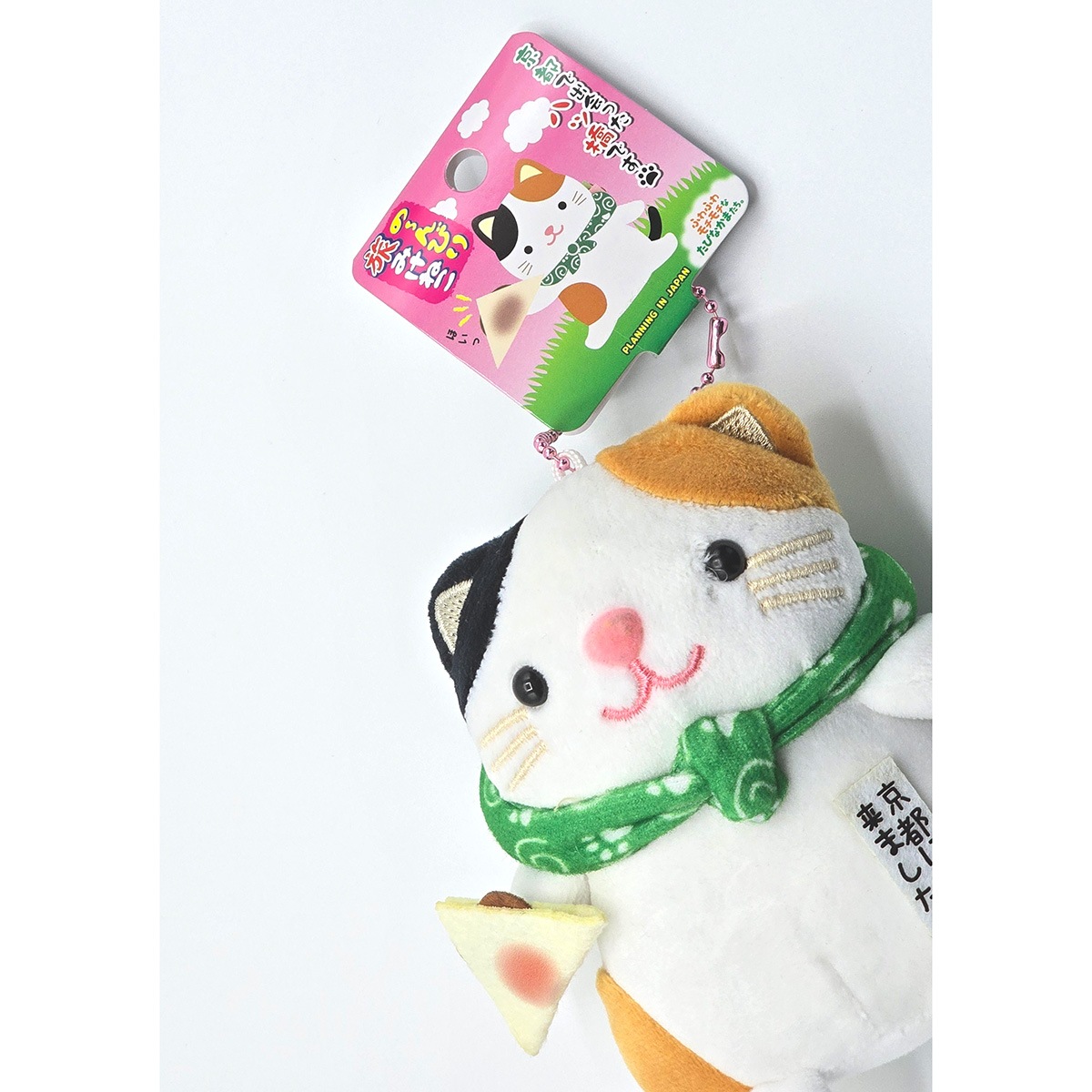 京都限定 フエ入りマスコット 旅シリーズ   旅カワウソ / 旅しばいぬ / 旅ペンギン / 旅みけねこ-商品画像