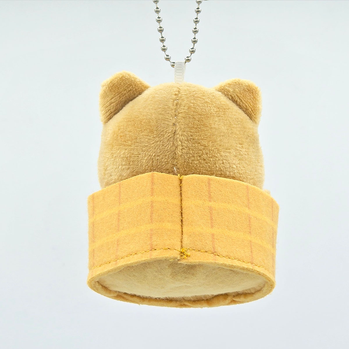 旅するマメしば 温泉桶はこね ぬいぐるみボールチェーンキーホルダー-商品画像