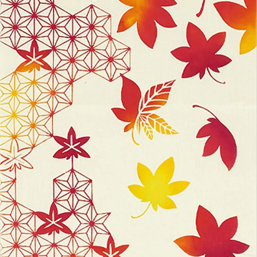 注染手ぬぐい 秋の風物詩 舞紅葉 日本製-商品画像
