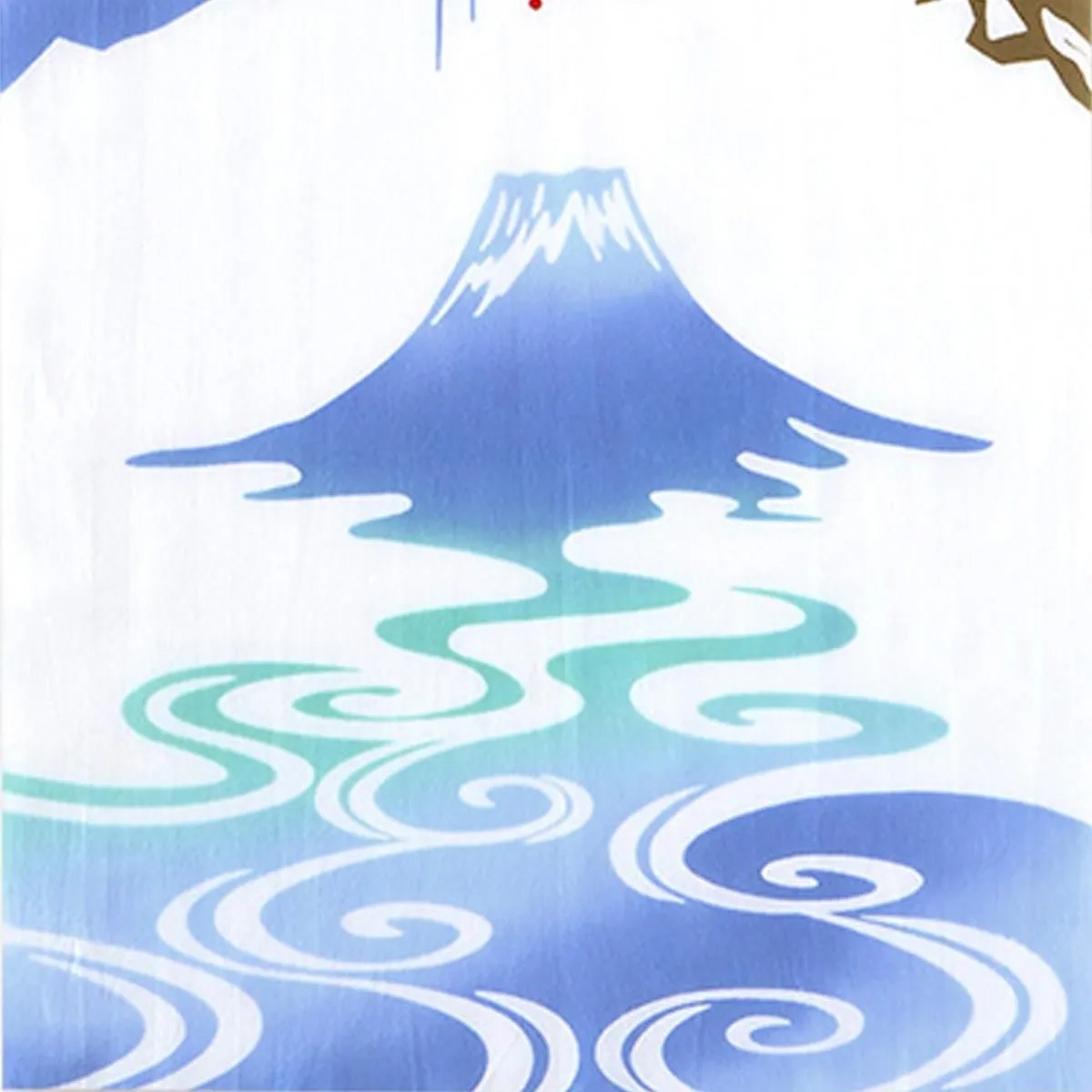 注染手ぬぐい 冬の風物詩 富士見雪景 日本製-商品画像