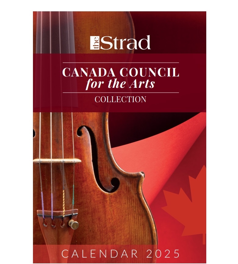 The Strad カレンダー 2025：Canada Council for the Arts | 書籍
