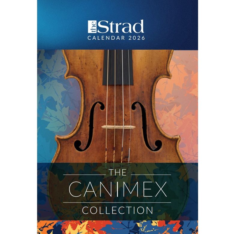 The Strad カレンダー 2026 The CANIMEX Collection | 書籍 | 篠崎