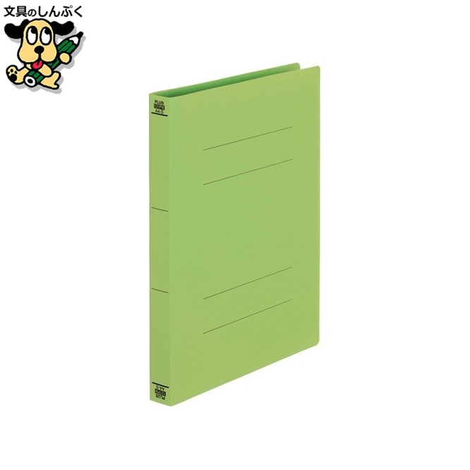 フラットファイル プラス PPフラットFILE A4S厚綴No121PW LGR 1冊