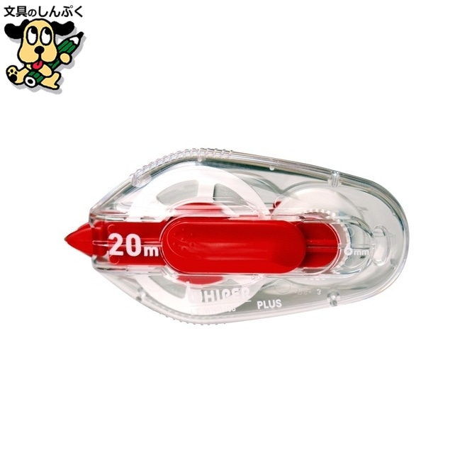 プラス 修正テープ ホワイパーLT 6mm RD