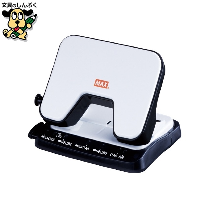 軽あけパンチSCOOVA DP-25T/W 白 DP90132 マックス