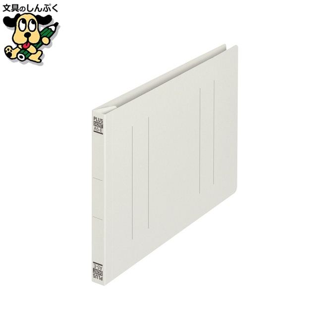 フラットファイル縦罫A5E No.042NT GY 10冊 プラス