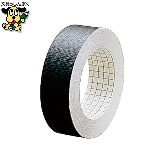 製本テープ プラス 紙クロステープ AT-025JC 25mm×12m 黒