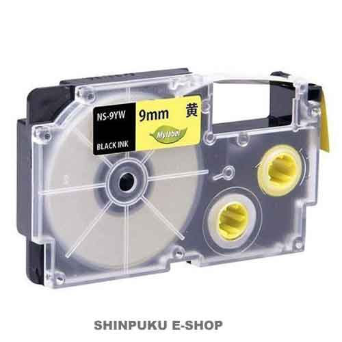 ネームランドテープ 互換 カシオ 対応 XR-9YW  NS-9YW  日本ナインスター