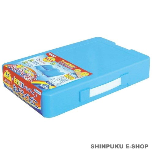 おどうぐばこ お道具箱 手さげ付 A4サイズ対応 ブルー 041440 デビカ