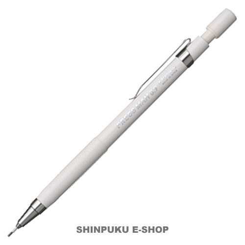 プレスマン 速記用シャープペンシル MPS-300 #3  ホワイト プラチナ