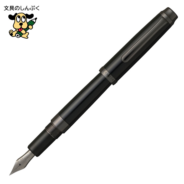 プラチナ万年筆 #3776 センチュリー トラヴィア オニキスブラック F