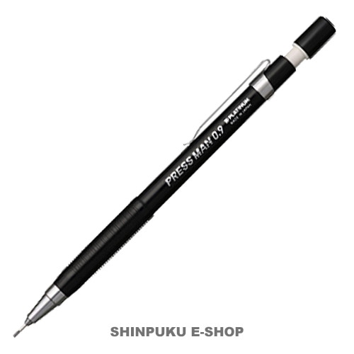 プレスマン 速記用シャープペンシル MPS-300 #1 ブラック プラチナ