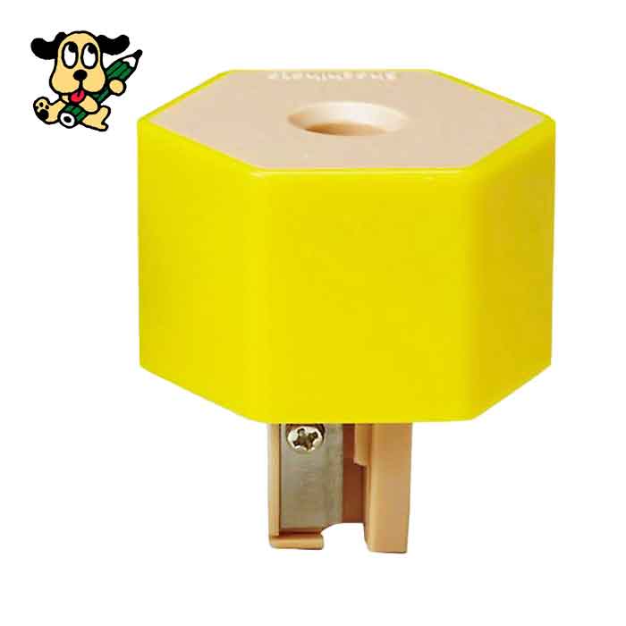 鉛筆削り ケズリキャップ （ペットボトルが鉛筆削りに）ZKC-A4/H イエロー シヤチハタ
