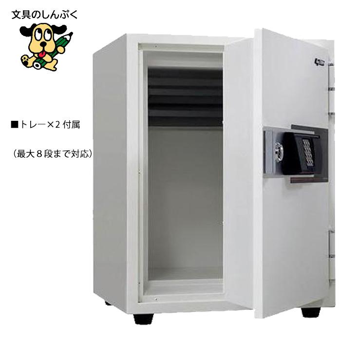 設置費込み 耐火金庫 KU-55EK ホワイト 日本製 【メーカー直送品】【屋内設置込】 【配送設置込】 日本アイ・エス・ケイ