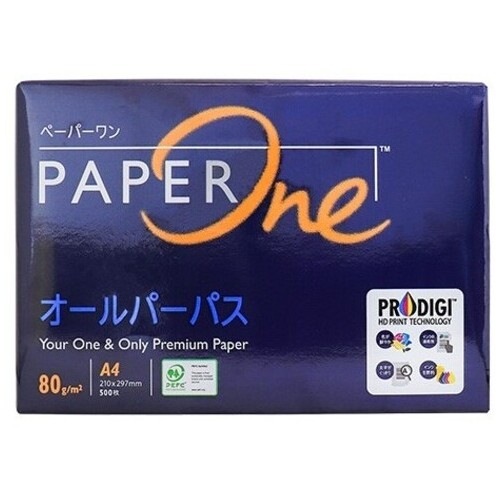 PaperOneコピー用紙 A4 80g/m2・5冊入 エイプリル