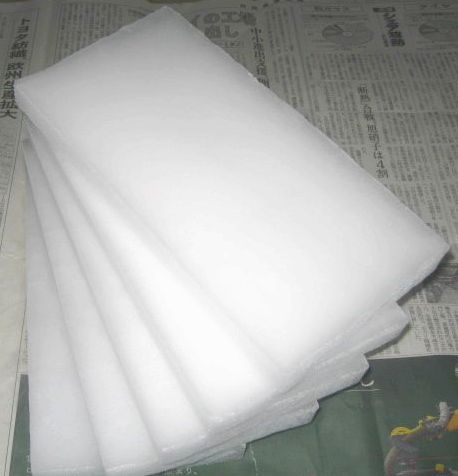 【ドライアイス5kgスライスパック】冷凍保持 演出 医薬品・検体輸送 煙り出し 停電 メンテナンス 冷凍庫故障