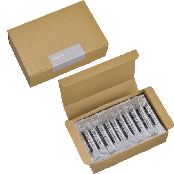【機能性表示食品】高濃度水素ゼリーS 200本入り　(100本入り×２）