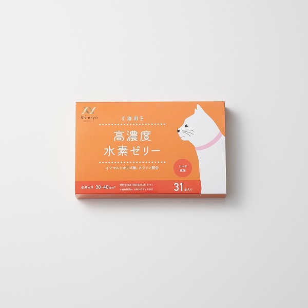 高濃度水素ゼリー猫用　31本入り