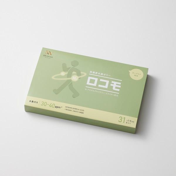 【機能性表示食品】高濃度水素ゼリーロコモ　31本入り