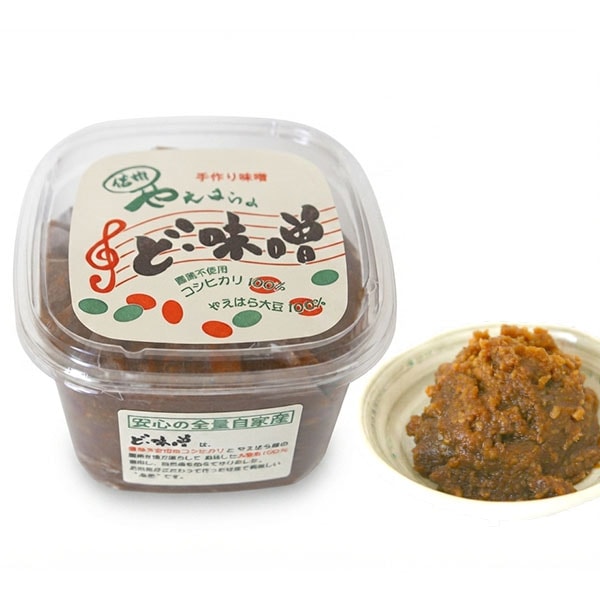 農家の味噌 ど・味噌 500g