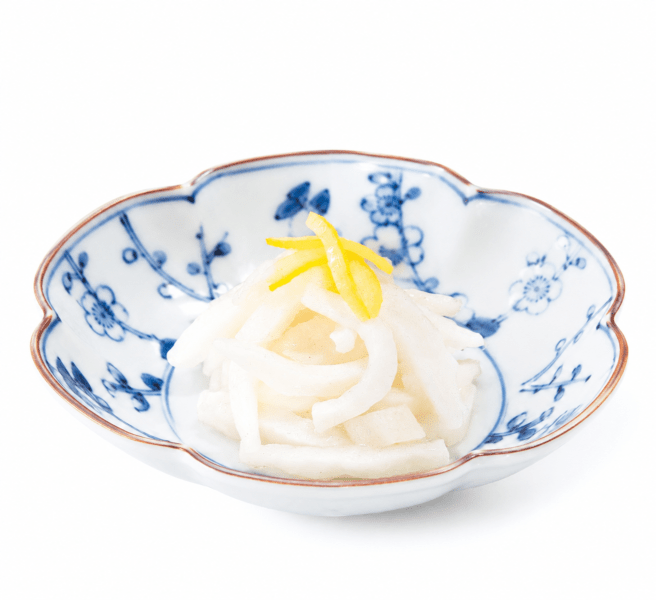 柚をとし|ご自宅用 小袋(108g)|柚子大根漬|京都の無添加京漬物|御漬物司 林慎太郎商店